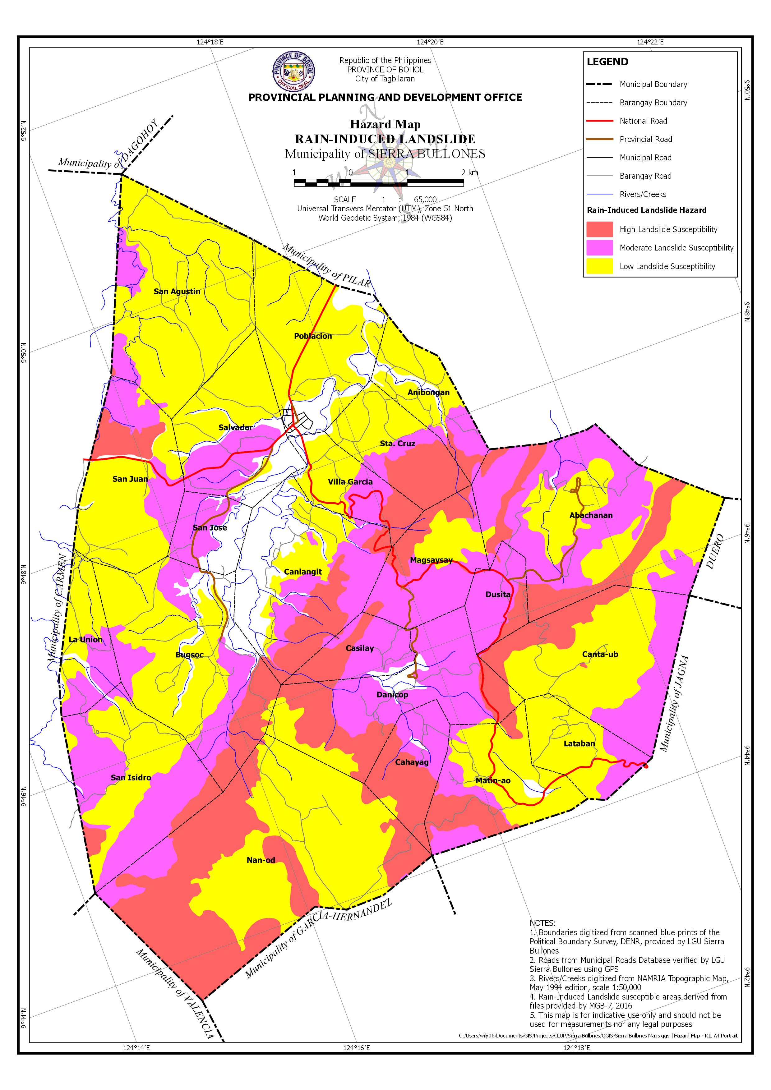 Hazard Maps – PPDO BOHOL